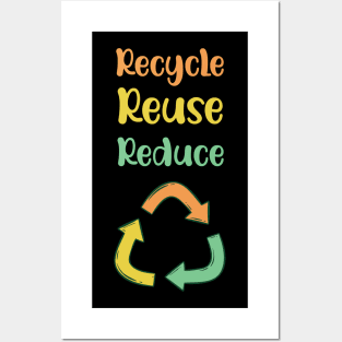 Recycle Reuse Reduce 2023 Posters and Art